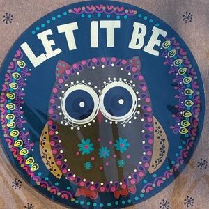 BUNDLE ITEM! New! Natural Life Owl “Let It Be” Car Magnet